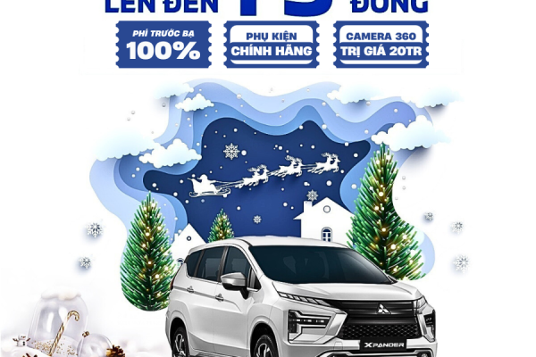 Mitsubishi Xpander ưu đãi 100% trước bạ 12/2024 - Vĩnh Long