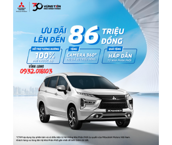 Mitsubishi Xpander 2024 AT Premium: Thiết kế mới mẻ và tiện nghi đỉnh cao