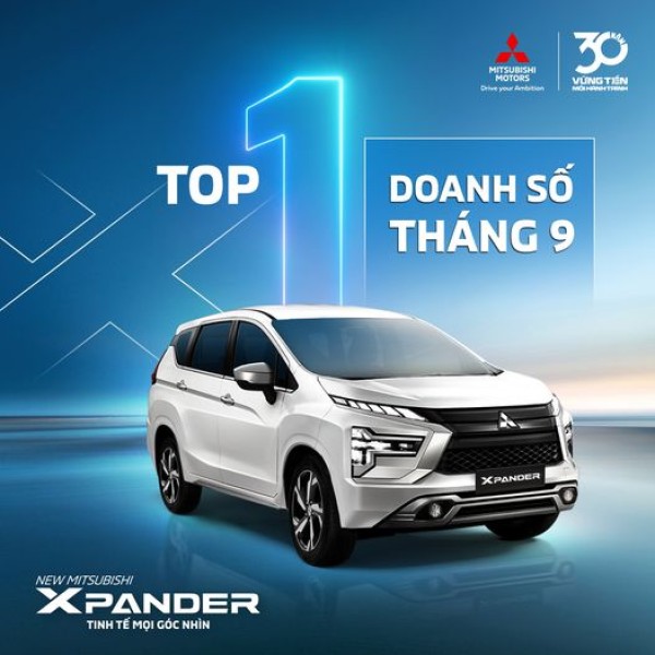 Mitsubishi Việt Nam đạt doanh số bán hàng kỷ lục trong tháng 9/2024